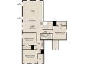 Second floor floor plan featuring a loft, 3 additional bedrooms and 2nd full bath at 615 Cottage Landing Dr, Summerville, SC 29485