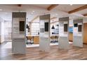 Beautifully designed showroom highlighting interior finish options including cabinets, flooring, and countertops at 657 Cottage Landing Dr, Summerville, SC 29485