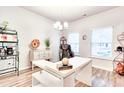 Comfortable and well-lit living area with stylish decor and ample seating at 187 Red Blf St, Summerville, SC 29483