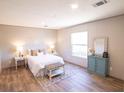Serene bedroom featuring a comfortable bed, soft lighting, and stylish decor at 2293 Old Hwy 6, Cross, SC 29436