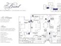 Floor plan of The Buckingham, a two-bedroom, two-bath condominium with balcony at 5009 Old Bridgeview Ln # 5009, Charleston, SC 29403