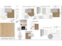 A curated collection of design elements for key areas, showcasing modern finishes and elegant fixtures at 720 Minton Rd, Charleston, SC 29412
