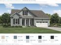 Charming home with a light green exterior, a two-car garage, and a well-manicured lawn at 2010 Riverbend Dr, Charleston, SC 29412