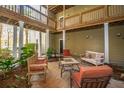 Inviting outdoor courtyard with lounge seating and tranquil ambiance at 2522 Egret Crest Ln, Charleston, SC 29414
