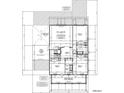 Second floor plan featuring Primary suite, media room, bedrooms, bathrooms and balcony at 3893 Summerton St, Mount Pleasant, SC 29466