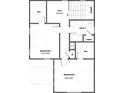 Upstairs floor plan highlighting three bedrooms, three bathrooms, a loft, and stairs at 2964 Lodge Berry Ln, Johns Island, SC 29455