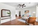 Bright living room featuring hardwood floors, stylish furnishings, and plenty of natural light at 1423 Bexley St, North Charleston, SC 29405