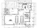 Detailed floor plan showcasing a garage, spa, and pool layout at 2607 Cameron Blvd, Isle of Palms, SC 29451