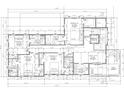 Detailed second-floor plan with bedrooms, bathrooms, and an upper living area at 2607 Cameron Blvd, Isle of Palms, SC 29451