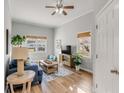 Cozy living room filled with natural light, featuring stylish decor and wood flooring at 1200 Island View Dr, Mount Pleasant, SC 29464
