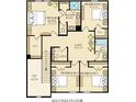 Second floor plan featuring an owner's suite, two additional bedrooms, a loft, and two bathrooms at 123 Moscato Ln, Summerville, SC 29485