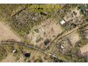 Aerial view of property at 10044 Randall Rd in McClellanville, SC showing boundaries and surroundings at 10044 Randall Rd, McClellanville, SC 29458