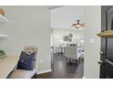 Inviting entryway showcasing stylish decor and seamless transition to the living area at 1012 Rosewood Ln, Mount Pleasant, SC 29464