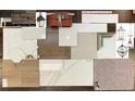 Selection of neutral interior finishes including flooring, countertops, hardware, and fixtures at 111 Grange Cir, Summerville, SC 29486