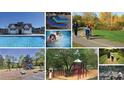 Views of community pool, splash pad, playground, and greenways for outdoor activities at 128 Cantona Dr, Summerville, SC 29483