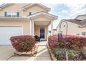 Inviting front porch with decorative plants and a welcoming entrance to the home at 2431 Thoreau Ln, Charleston, SC 29406