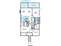 Layout of the main floor including a gourmet kitchen, great room, and primary suite at 1679 Cultivation Ln # 459, Mount Pleasant, SC 29466