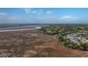 Scenic aerial view of the community near marshland and beautiful waterway at 7787 Montview Rd, North Charleston, SC 29418