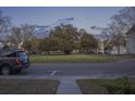 Neighborhood street with mature trees and well-maintained homes creating a peaceful atmosphere at 102 Dandelion St, Summerville, SC 29483