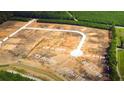 Aerial view of available land lots in new construction community, ranging from .69 to .73 acres at 212 Bilge Rd, Ridgeville, SC 29472