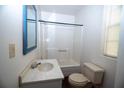 Functional bathroom with a sink, mirror, toilet, and tub/shower combination at 389 Maggie Rd, Mount Pleasant, SC 29464
