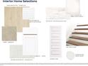 Interior home selection samples including flooring, tile, countertop, cabinets and interior paint at 211 Terrace View Dr, Summerville, SC 29486