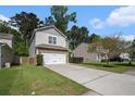 Charming two-story home featuring a two-car garage and well-maintained lawn at 1723 Indaba Way, Charleston, SC 29414