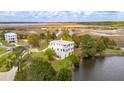 Beautifully constructed home on waterfront lot with scenic views of the surrounding marshland and water at 546 Towles Crossing Dr, Johns Island, SC 29455