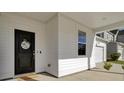 Welcoming front porch with decorative door, window and modern exterior at 116 Slater Lake Ln, Summerville, SC 29483