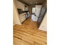 Recently renovated kitchen featuring stainless steel appliances, new counters, and hardwood floors at 330 Concord St # Th 9, Charleston, SC 29401