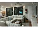 Cozy living room featuring a comfortable sectional sofa and festive decorations at 330 Concord St # 6C, Charleston, SC 29401