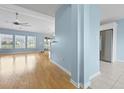 Bright living room features hardwood floors and lots of natural light at 1047 Tyron Cir, Charleston, SC 29414