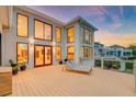 Expansive back deck offering ample space for outdoor lounging and enjoying scenic views at 2732 Canebreak Ln, Mount Pleasant, SC 29466