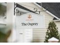 Elegant sign displaying 'The Osprey' at Horizons at Summers Corner at 1024 Sagegrass St, Summerville, SC 29485