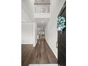 Inviting entryway showcasing hardwood floors and a view of the home's interior at 3438 Great Egret Dr, Johns Island, SC 29455