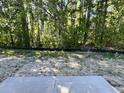 View of wooded backyard from concrete slab at 5031 Scow Ct, Summerville, SC 29485