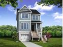 Charming two-story home with a covered porch, garage and beautifully landscaped front yard at 111 Tidewater Way, Charleston, SC 29492