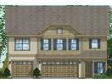 Exterior elevation showcases a charming two-story home with neutral color scheme and well-placed windows at 115 Seaton St, Summerville, SC 29486