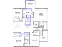 Second floor layout featuring primary bedroom, bedrooms 2-4, bathrooms, laundry, and a loft at 115 Seaton St, Summerville, SC 29486
