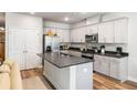 Well-equipped kitchen featuring granite countertops, stainless steel appliances, and ample storage at 1411 Thin Pine Dr, Johns Island, SC 29455