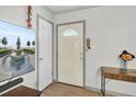 Clean entryway featuring a white door and grey trim at 225 Arbor Rd, Summerville, SC 29485