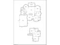Detailed floor plan showcasing layout with kitchen, living area, bedrooms and garage at 1349 Chrismill Ln, Mount Pleasant, SC 29466