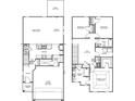 Detailed floor plan showcasing the layout of the entire house, including dimensions at 180 Surfbird Rd # 640, Summerville, SC 29486