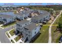 Aerial view of the properties, showing neighborhood location near connector between Isle of Palms and Mt. Pleasant at 1619 Cultivation Ln, Mount Pleasant, SC 29466
