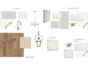 Detailed view of kitchen, laundry, and bathroom materials, including quartz countertop and faucet selections at 389 Wappoo Trace Ln, Summerville, SC 29486