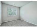 Bright bedroom with neutral carpet and a large window at 431 Canal Crossing Way, Huger, SC 29450