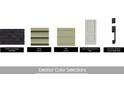 Exterior color selections showcase architectural shingles, siding, front door and hardware at 1960 Central Ave, Summerville, SC 29483