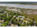 Stunning aerial view of property and surrounding waterways at 1 Marlow Dr, Charleston, SC 29403