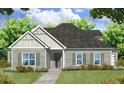Charming home with a well-manicured lawn, gray siding, and complementing trim at 1956 Central Ave, Summerville, SC 29483