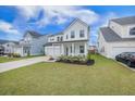 Attractive two-story home with a green lawn, showcasing the property's exterior design and landscaping at 533 Richfield Way, Summerville, SC 29486